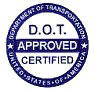D.O.T. Approved Certified